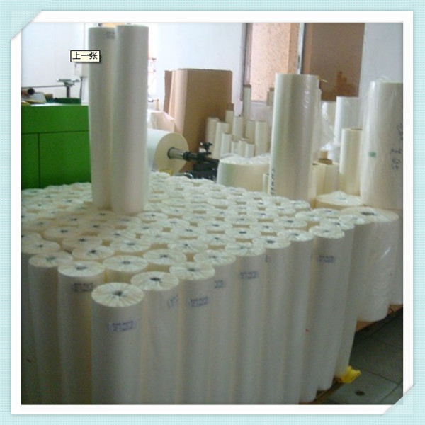 Soft-touch velvet BOPP thermal laminating film with EVA adhesive coating &soft touch oil