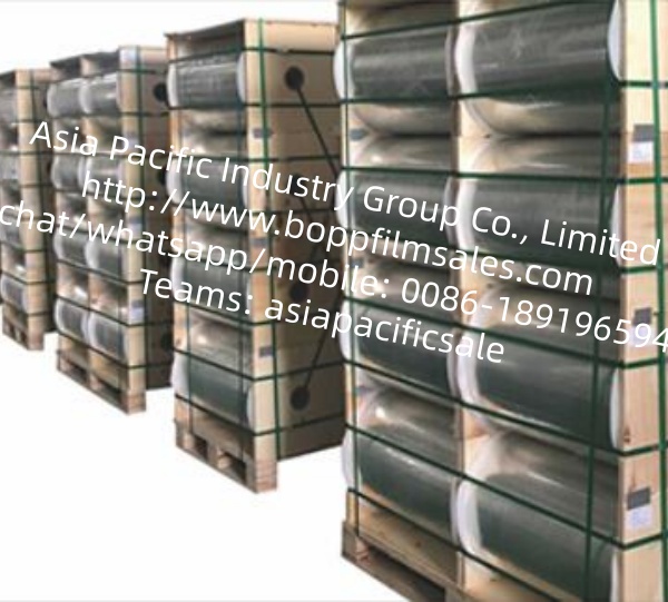4.0-4.5 Microns vacuum aluminum metallized polyester BOPET film silver